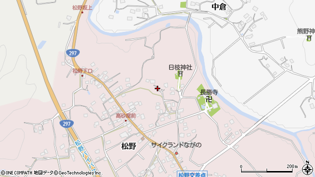 〒299-5211 千葉県勝浦市松野の地図