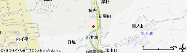 愛知県豊田市上渡合町問詰22周辺の地図