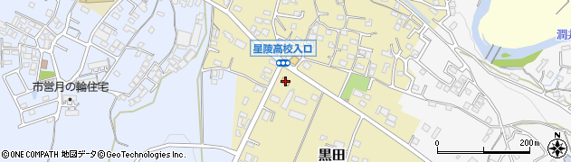 セブンイレブン富士宮黒田店周辺の地図