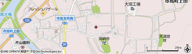 兵庫県丹波市市島町上田636周辺の地図