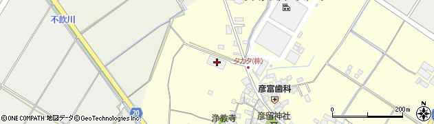 滋賀県彦根市彦富町1446周辺の地図