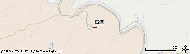 千葉県富津市高溝373周辺の地図