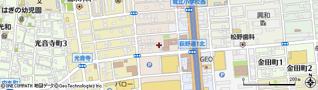愛知県名古屋市北区浪打町2丁目6周辺の地図