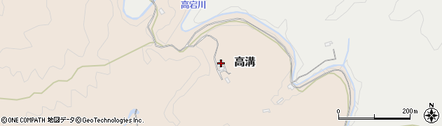 千葉県富津市高溝372周辺の地図