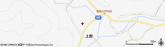 京都府船井郡京丹波町質美上野43周辺の地図