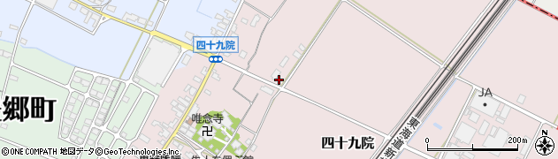 滋賀県犬上郡豊郷町四十九院1150周辺の地図