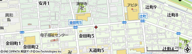 中日新聞お福専売店周辺の地図