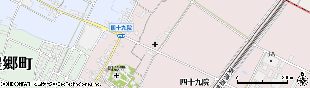 滋賀県犬上郡豊郷町四十九院286周辺の地図