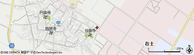 滋賀県犬上郡甲良町尼子1300周辺の地図