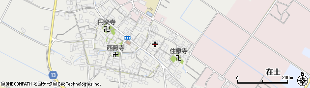 滋賀県犬上郡甲良町尼子1317周辺の地図