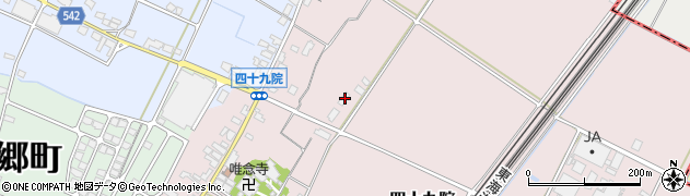 滋賀県犬上郡豊郷町四十九院1151周辺の地図