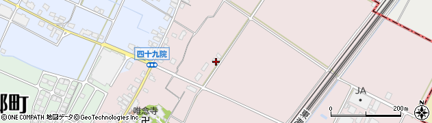 滋賀県犬上郡豊郷町四十九院1152周辺の地図