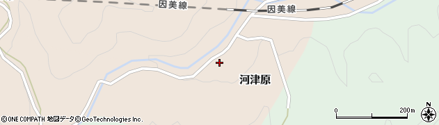 鳥取県八頭郡智頭町河津原147周辺の地図