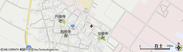 滋賀県犬上郡甲良町尼子1287周辺の地図