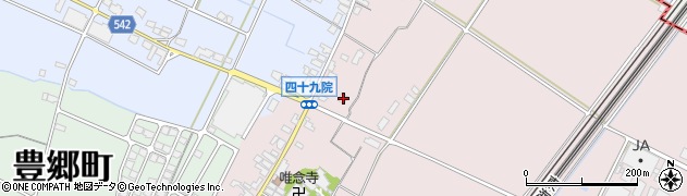 滋賀県犬上郡豊郷町四十九院270周辺の地図