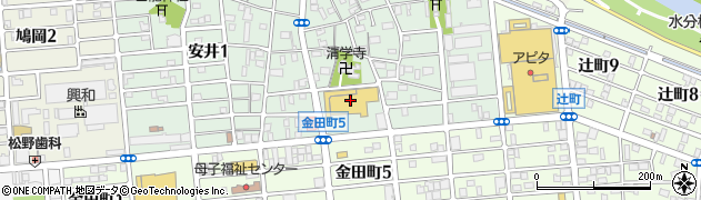 ホームセンターコーナン名古屋北店周辺の地図