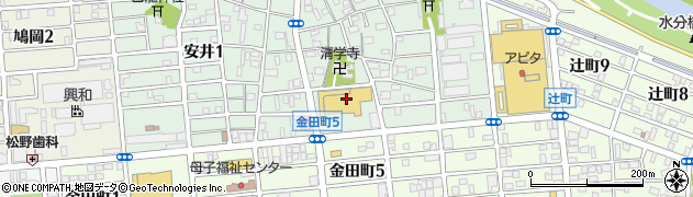 ダイソーホームセンターコーナン名古屋北店周辺の地図