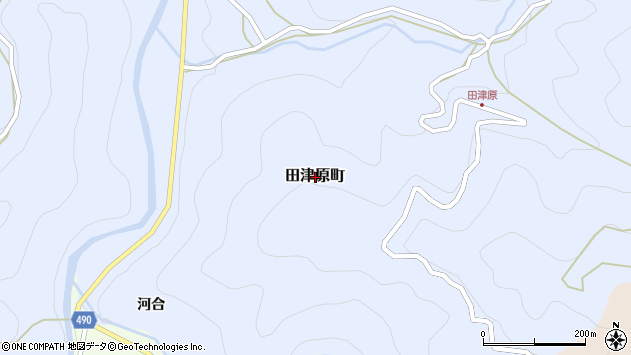 〒444-2802 愛知県豊田市田津原町の地図