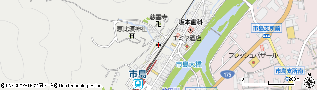 兵庫県丹波市市島町市島周辺の地図