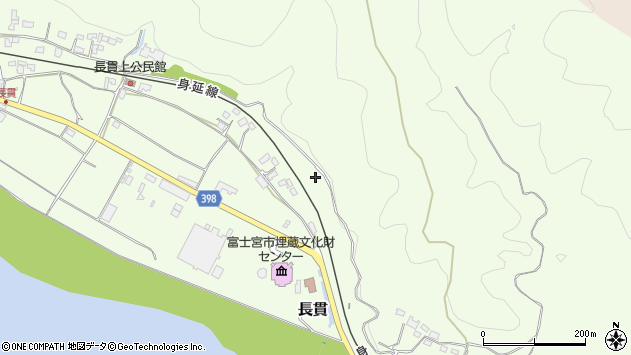 〒419-0315 静岡県富士宮市長貫の地図