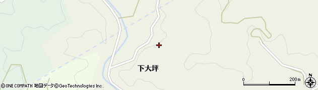 愛知県豊田市大坪町（駒）周辺の地図
