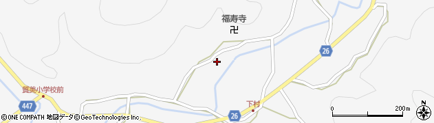 京都府船井郡京丹波町質美ユリ41周辺の地図