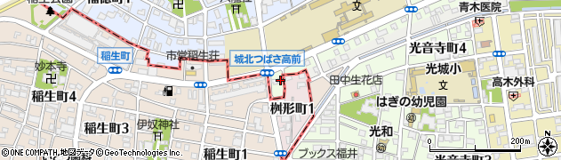 愛知県名古屋市北区光音寺町野方2200周辺の地図