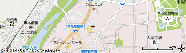 兵庫県丹波市市島町上田518周辺の地図