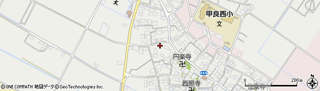 滋賀県犬上郡甲良町尼子1504周辺の地図