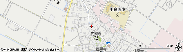 滋賀県犬上郡甲良町尼子1237周辺の地図