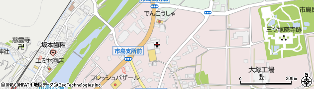 兵庫県丹波市市島町上田519周辺の地図