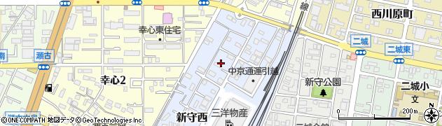 愛知県名古屋市守山区新守西905周辺の地図