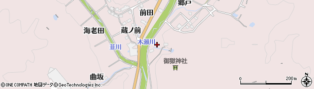 愛知県豊田市木瀬町向戸735周辺の地図