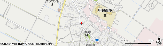 滋賀県犬上郡甲良町尼子1238周辺の地図