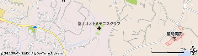 富士オオトミテニスクラブ周辺の地図