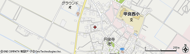 滋賀県犬上郡甲良町尼子1508周辺の地図