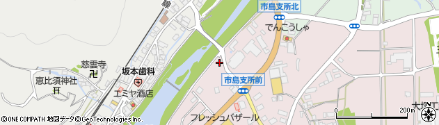 兵庫県丹波市市島町上田450周辺の地図