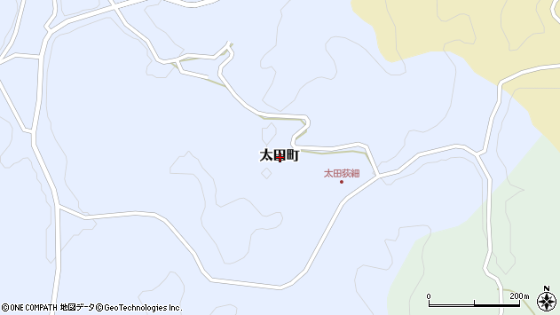 〒444-2811 愛知県豊田市太田町の地図