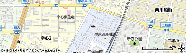 愛知県名古屋市守山区新守西912周辺の地図