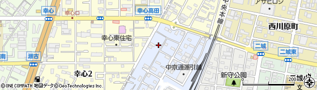 愛知県名古屋市守山区新守西621周辺の地図