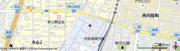 愛知県名古屋市守山区新守西808周辺の地図