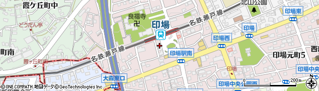 エンゼル治療院周辺の地図