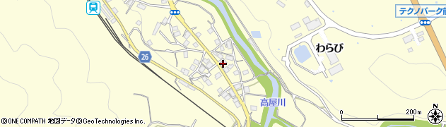 京都府京丹波町（船井郡）下山（道ノ間）周辺の地図