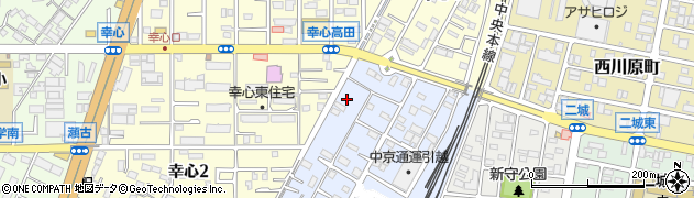 愛知県名古屋市守山区新守西613周辺の地図