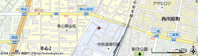 愛知県名古屋市守山区新守西804周辺の地図