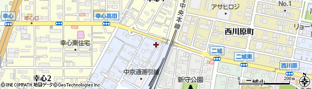 愛知県名古屋市守山区新守西2020周辺の地図