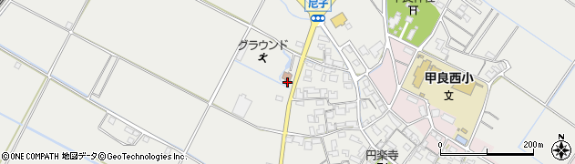 滋賀県犬上郡甲良町尼子3037周辺の地図