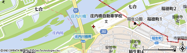 愛知県名古屋市西区稲生町周辺の地図