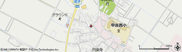 滋賀県犬上郡甲良町尼子1218周辺の地図