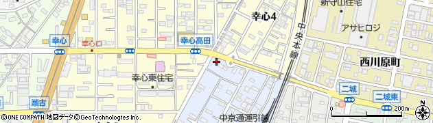 愛知県名古屋市守山区新守西706周辺の地図